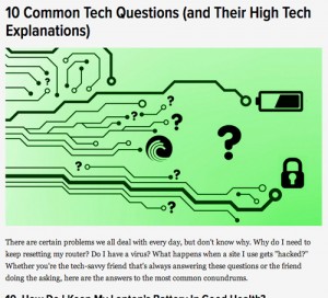 tech questions